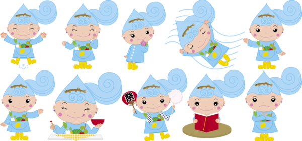 るるめちゃんイラスト例