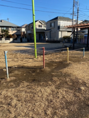 前沢南公園　てつぼう