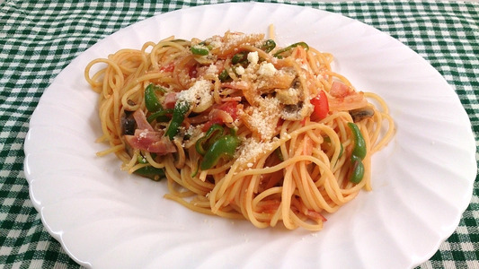 画像　スパゲッティナポリタン