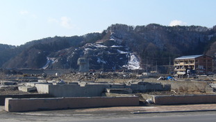 画像　大槌町中心部