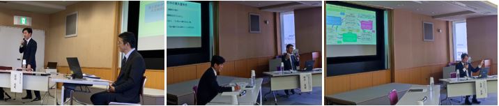 市民説明会中の森本様や市長等の写真