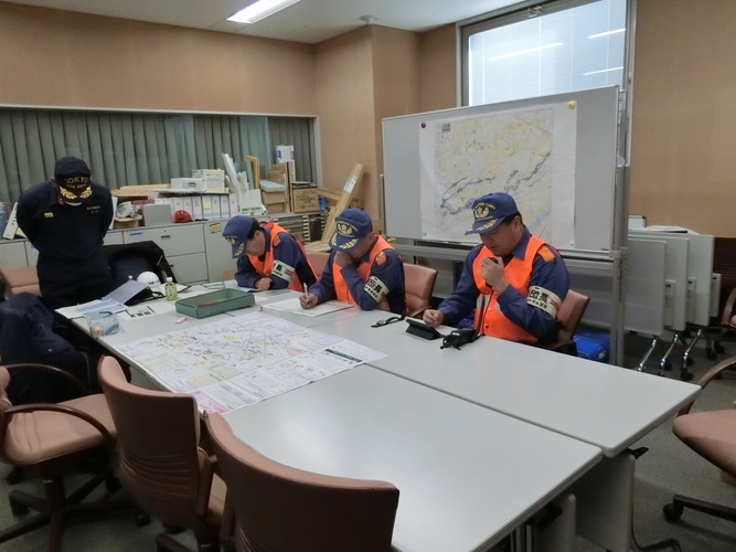 総合震災訓練（市役所）