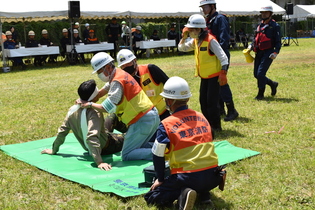 画像　水防訓練の様子その3
