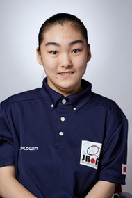 当市出身の一戸彩音選手の写真