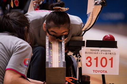 2023年日本ボッチャ選手権大会の様子