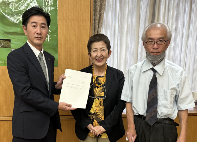 答申受理の写真