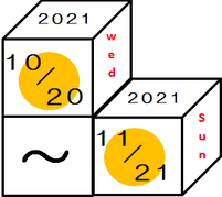 図書館フェス2021のロゴ
