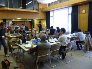 ウィキペディア編集の成果を発表する参加者1