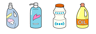 ボトル類のイラスト