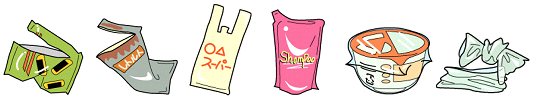 袋・フィルム類のイラスト