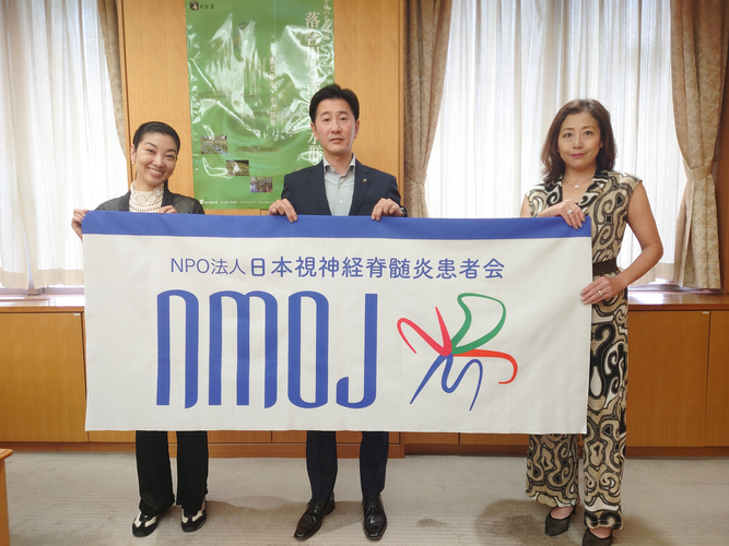 表敬訪問の様子