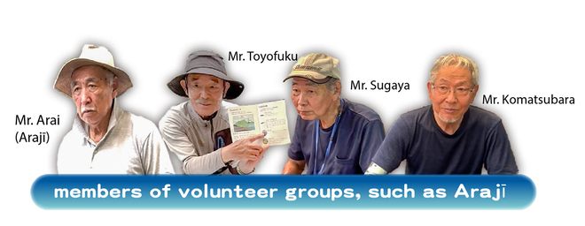 画像　ボランティア団体の皆さん