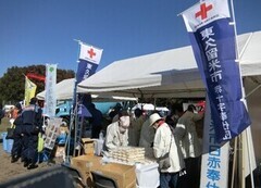 防災訓練の写真